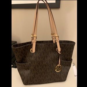 Michael Kors Large Logo Tote Bag